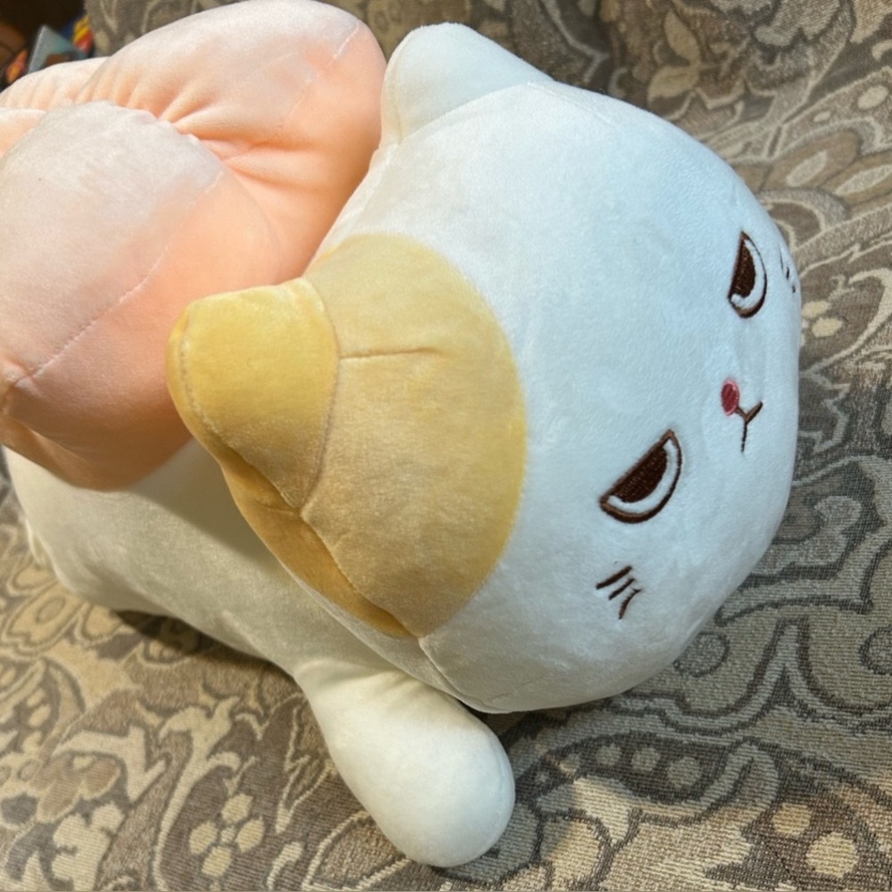 Shrimp Sushi Cat Miniso Life Big Plush Plushie Pillow Stuffed Animal Anime